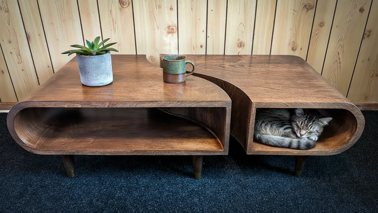 TwinCurve Coffee Table